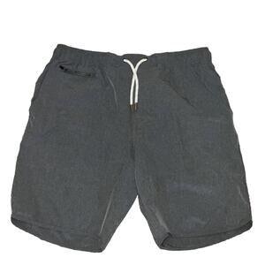 Land & Sea Gray Heathered Hybird Shorts Size 46